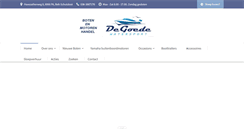 Desktop Screenshot of degoede-watersport.nl